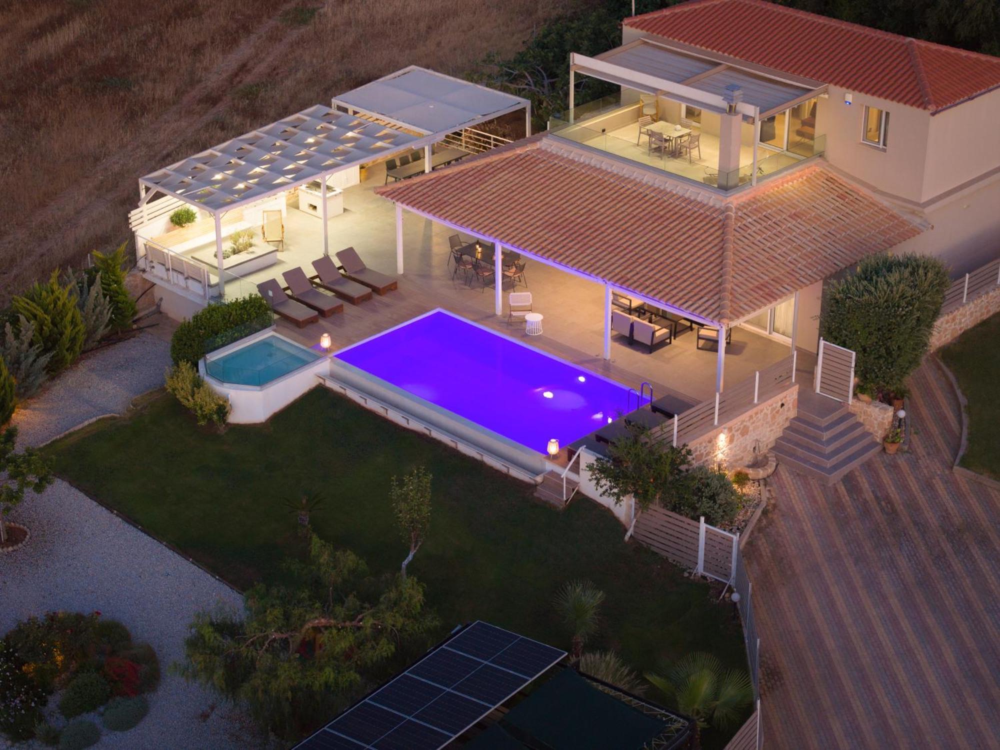 Alba Bianca Villa, Family Retreat With Heated Pool By Thinkvilla Hersonissos  Ngoại thất bức ảnh